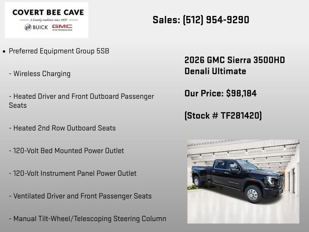 New 2026 Black GMC Denali Ultimate image 19