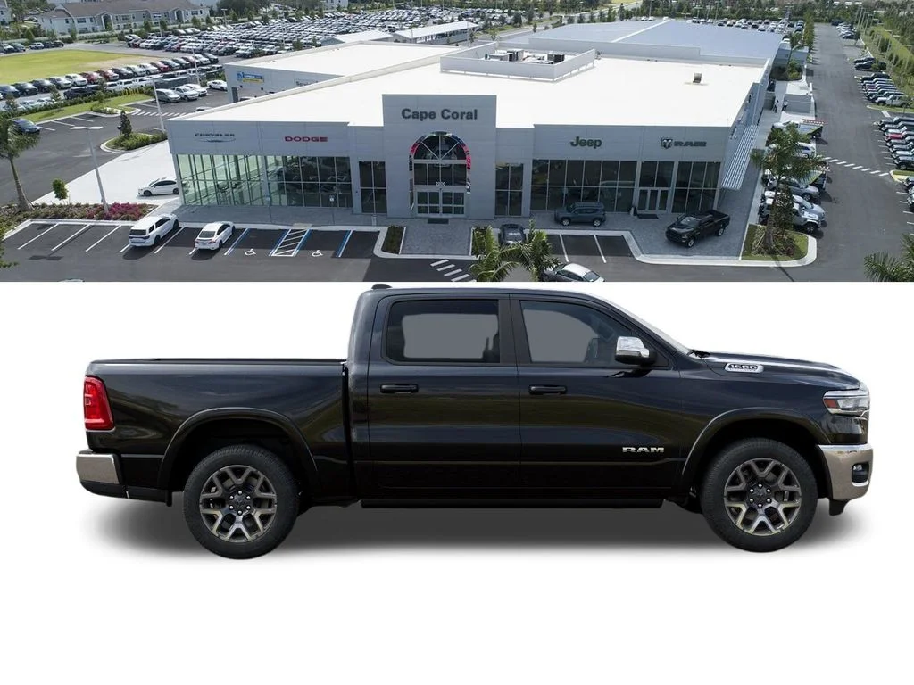 New 2026 Diamond Black Crystal Pearl-Coat Exterior Paint RAM Laramie image 23