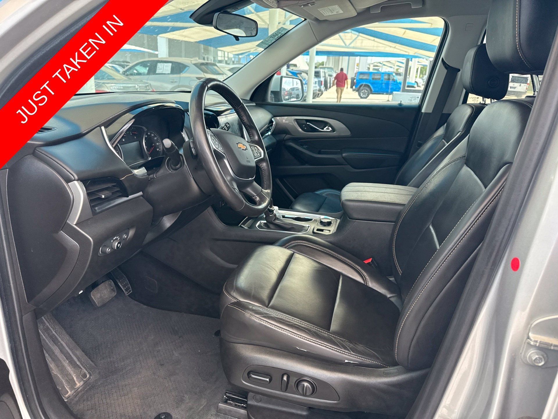 Used 2021 SILVER ICE METALLIC Chevrolet LT Leather image 8