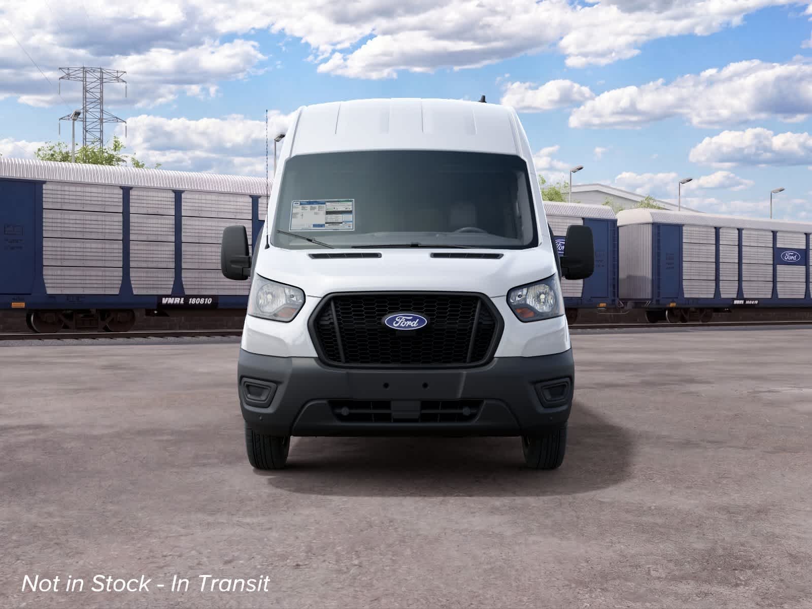 Nueva furgoneta de carga Ford 2027 en color blanco Oxford, imagen 3