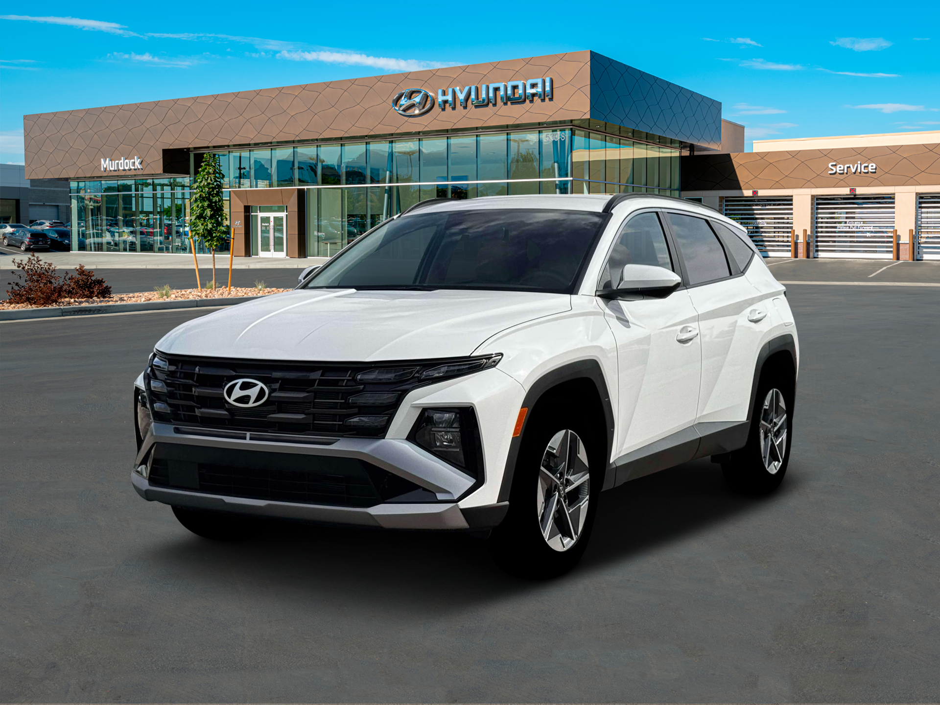New 2026 Serenity White Pearl Hyundai SEL AWD image 1