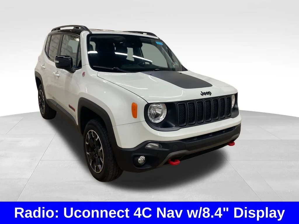 Used 2023 White Jeep Trailhawk image 6