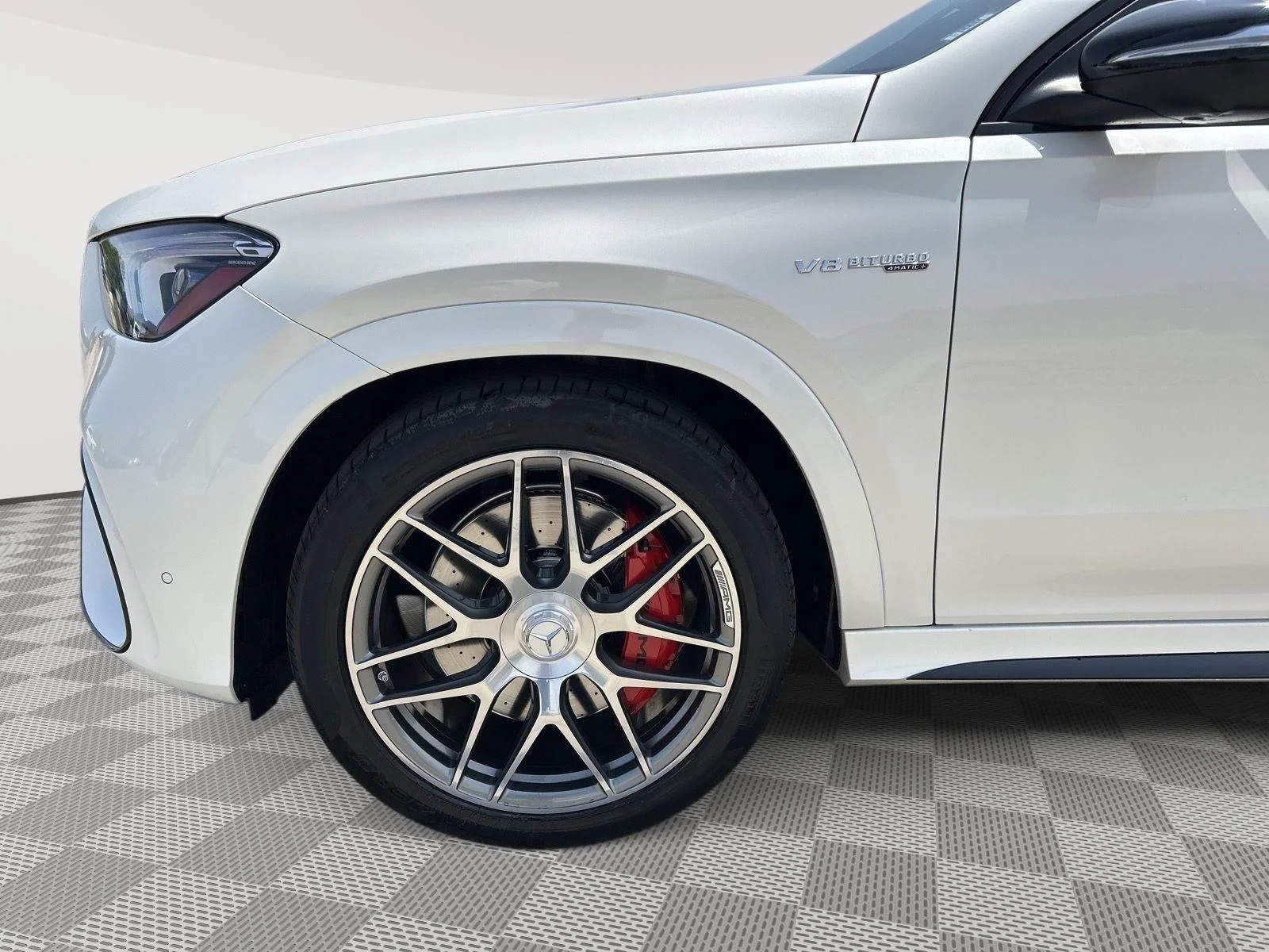 Certified Used 2021 designo Diamond White Metallic Mercedes-Benz AMG® GLE 63 S image 9