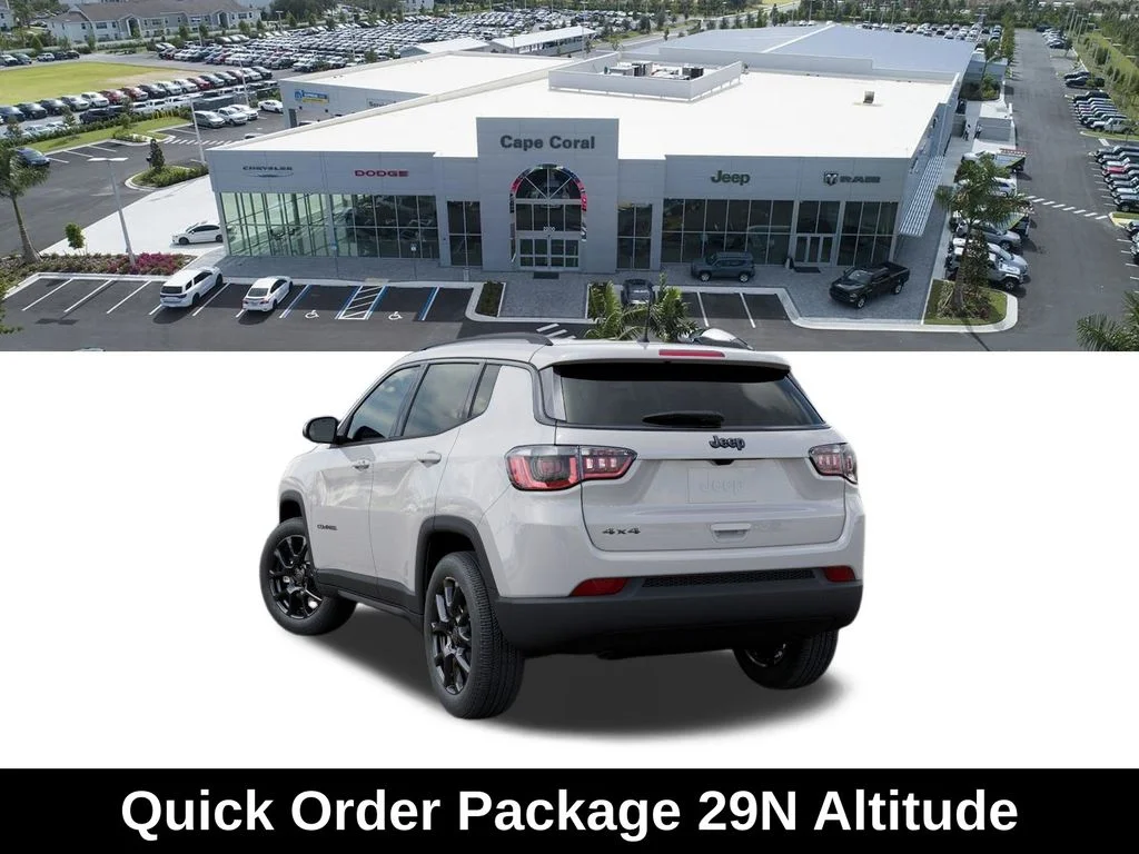 New 2026 Bright White Clear-Coat Exterior Paint Jeep Altitude image 3