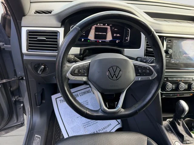 Used 2021 Gray Volkswagen 3.6L V6 SEL R-Line image 12