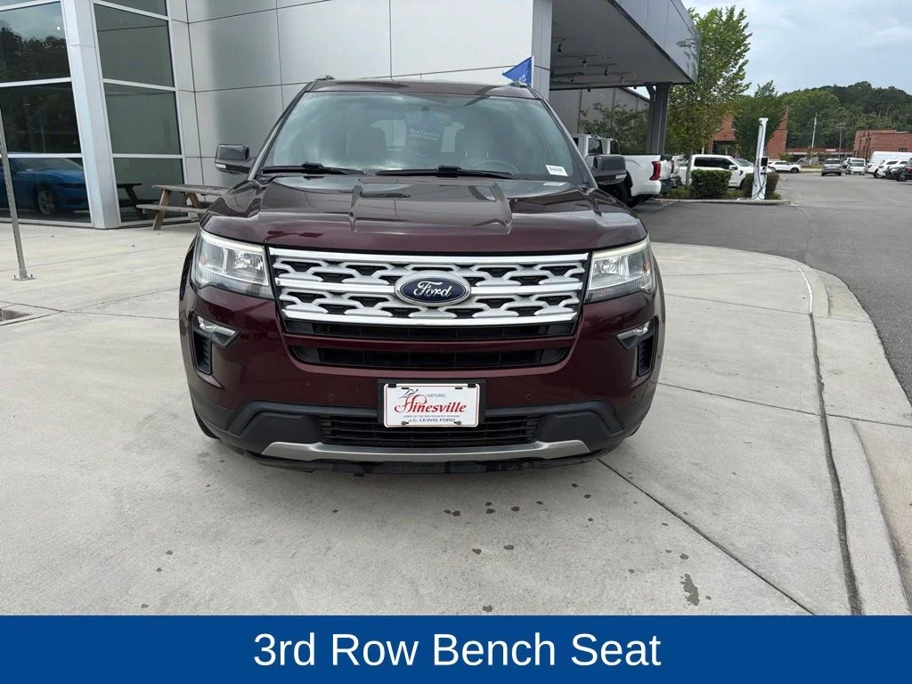 Used 2018 Burgundy Velvet Metallic Tinted Clearcoat Ford XLT image 2