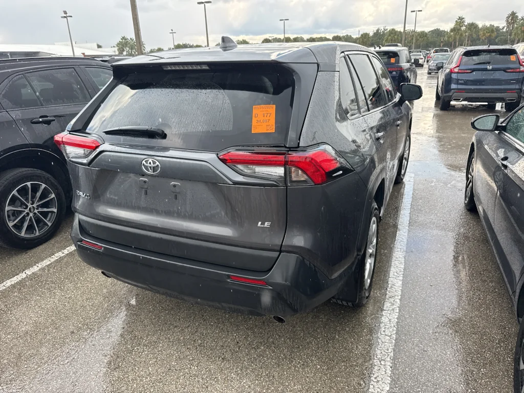 Certified Used 2025 Magnetic Gray Metallic Toyota LE image 2