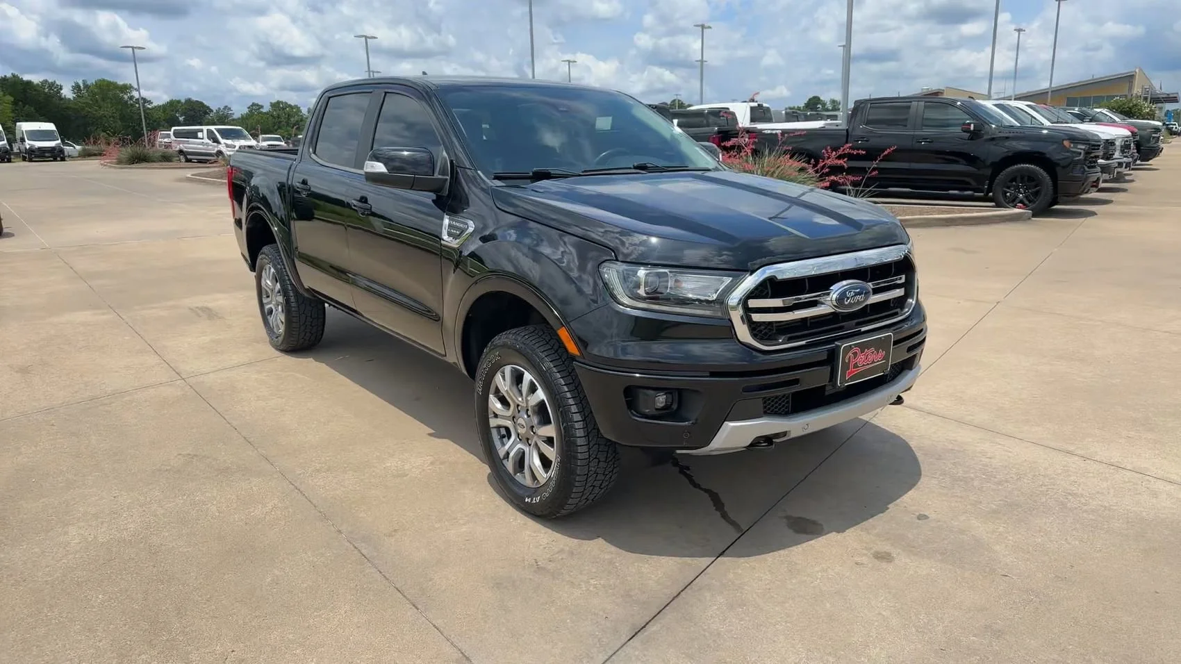 Used 2023 Shadow Black Ford Lariat image 3