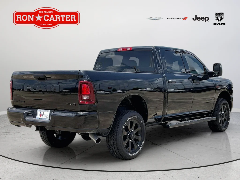 New 2026 Diamond Black Crystal Pearlcoat RAM Big Horn image 5