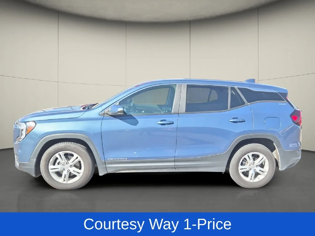 Used 2024 Blue GMC SLE image 5