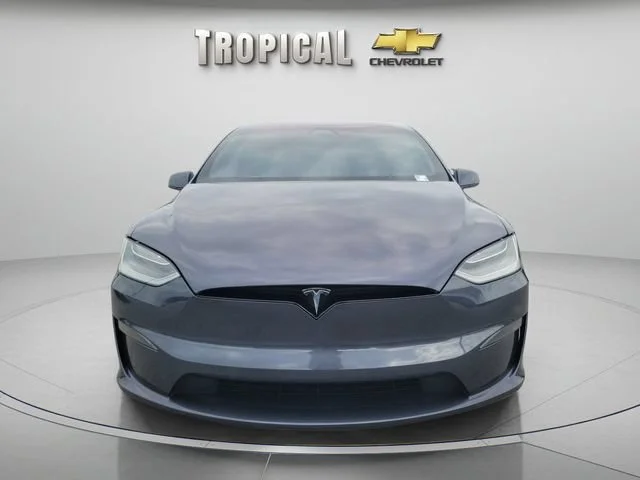 Used 2022 Gray Tesla Plaid image 8
