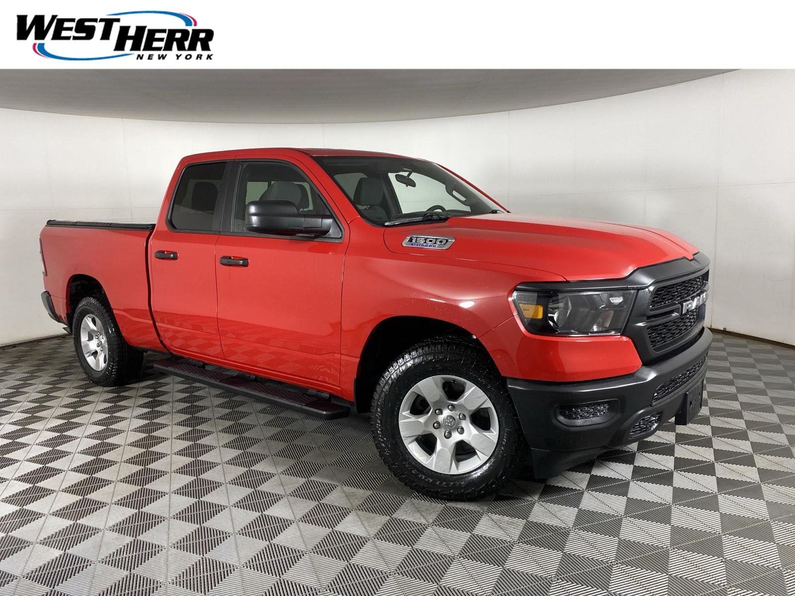 Used 2024 Flame Red Clearcoat Ram Tradesman image 1