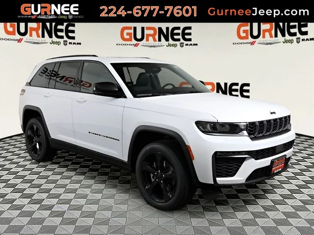 New 2026 Bright White Clear-Coat Exterior Paint Jeep Limited image 1