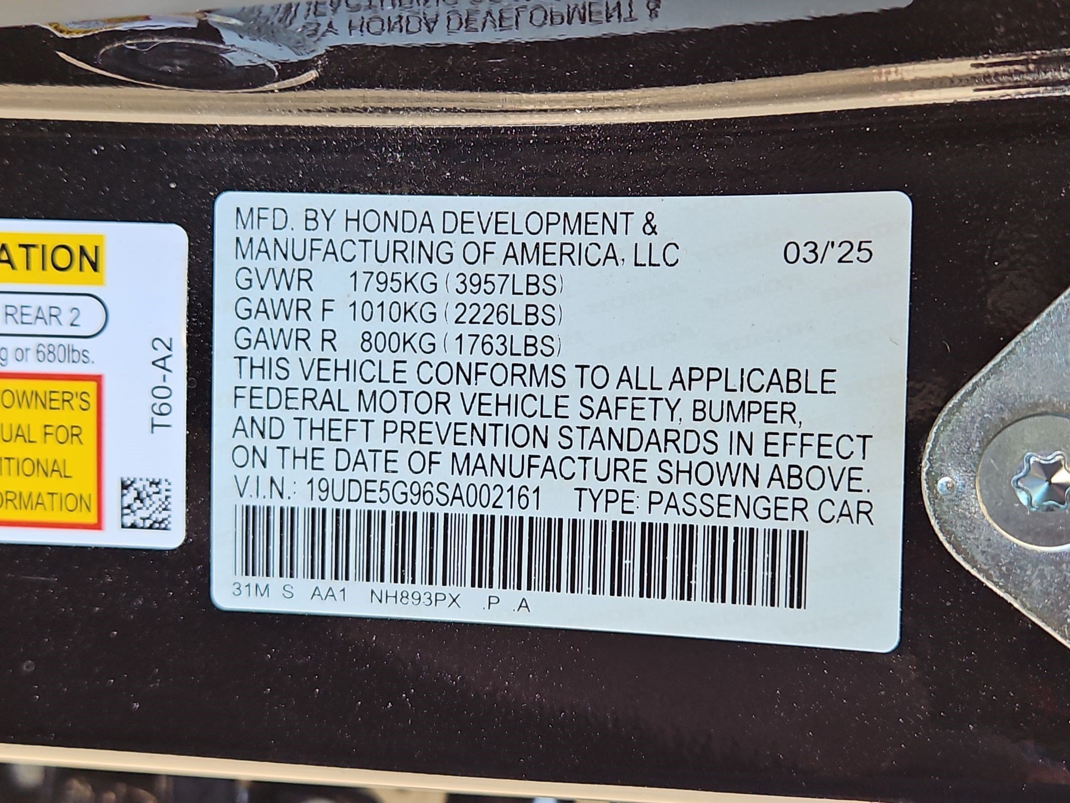 Certified Used 2025 Black Acura Type S image 31