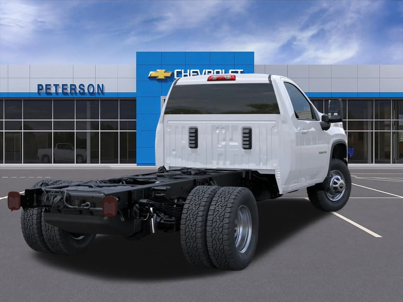 New 2026 White Chevrolet Work Truck image 5