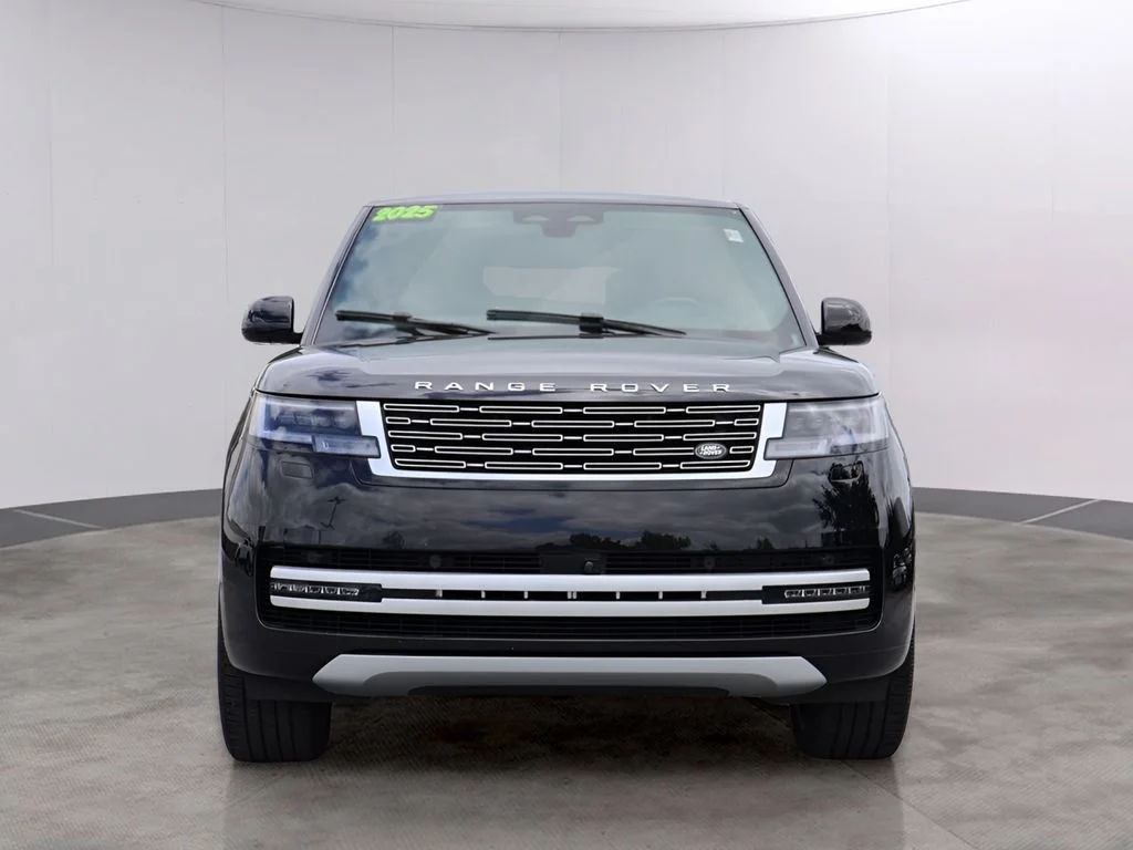 Certified Used 2025 Santorini Black Metallic Land Rover Autobiography image 2