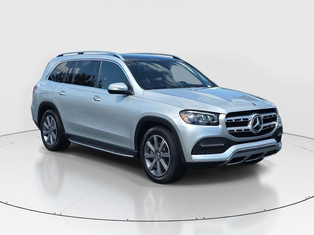 Used 2020 Silver Mercedes-Benz GLS 450 image 3