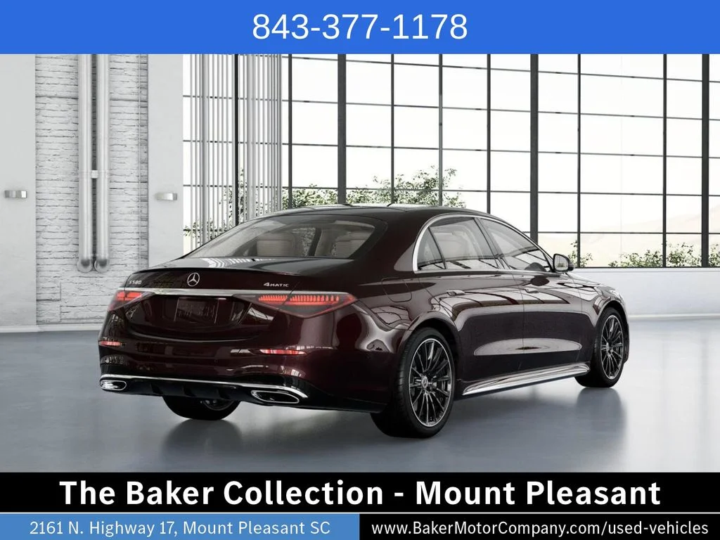 Used 2026 Rubellite Red Metallic Mercedes-Benz S 580 image 22
