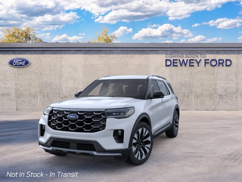 New 2026 Space White Metallic Ford Platinum image 2