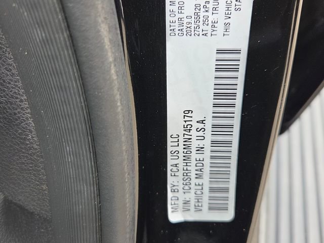Used 2021 Black Ram Limited image 6