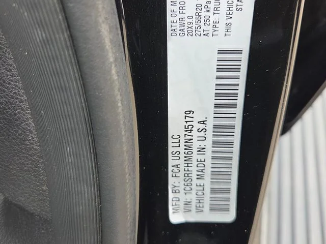 Used 2021 Black Ram Limited image 6