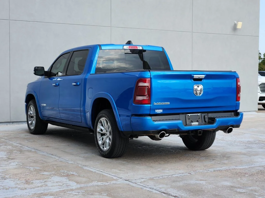Used 2022 Hydro Blue Pearlcoat Ram Laramie image 6