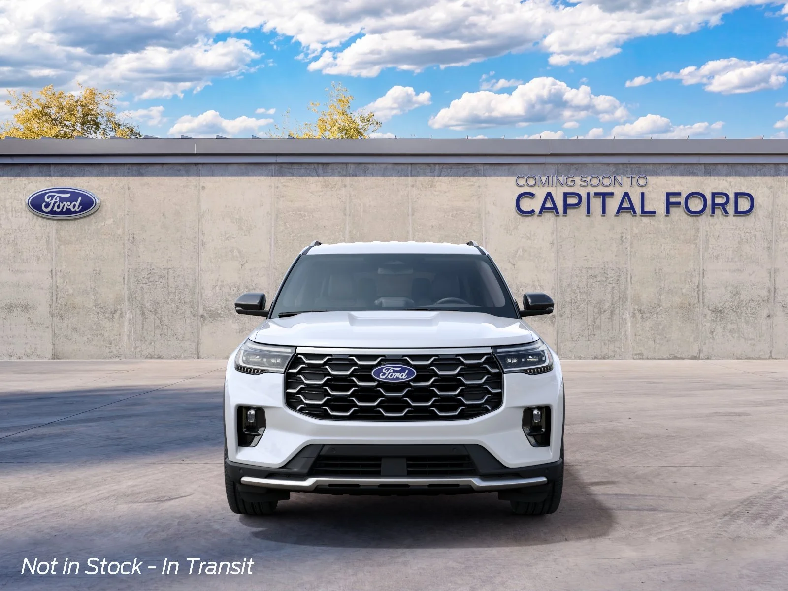 New 2027 Star White Metallic Tri-Coat Ford Platinum™ image 27