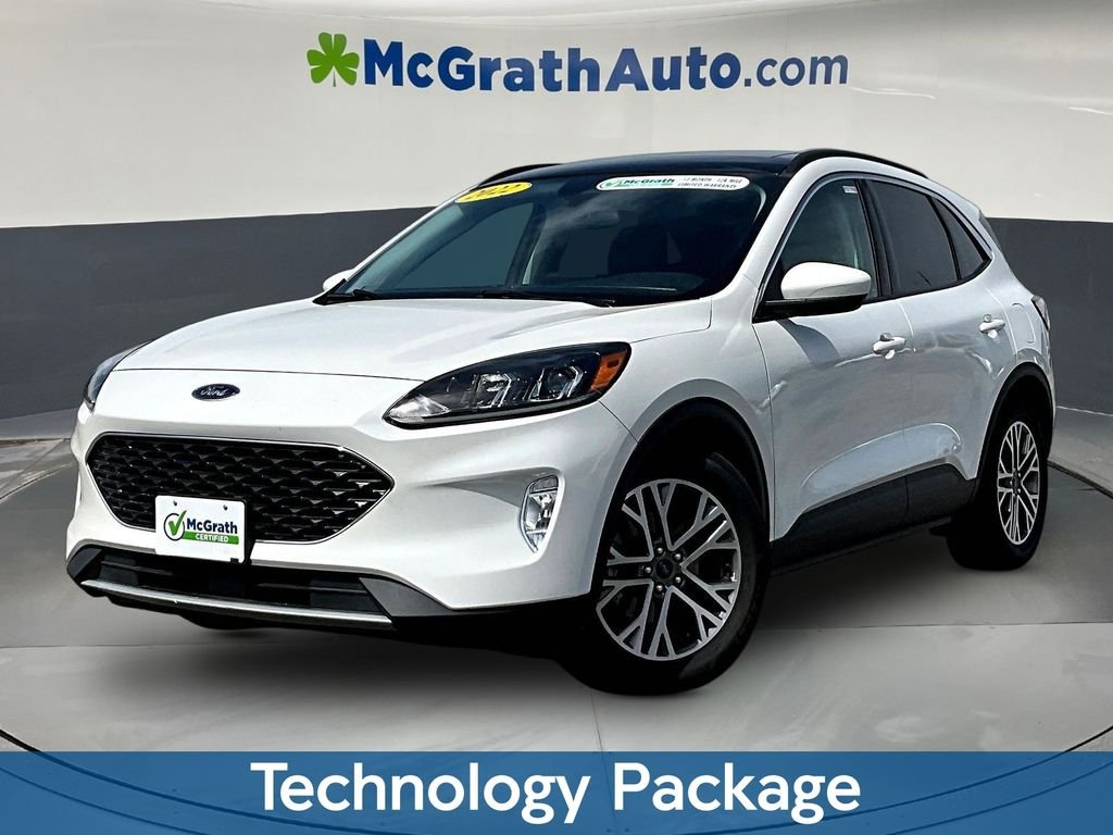 Used 2022 White Ford SEL image 3