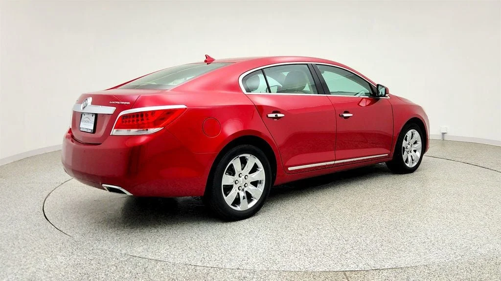 Used 2012 Crystal Red Tintcoat Buick 4dr Sedan Premium 1 FWD w/ 18
