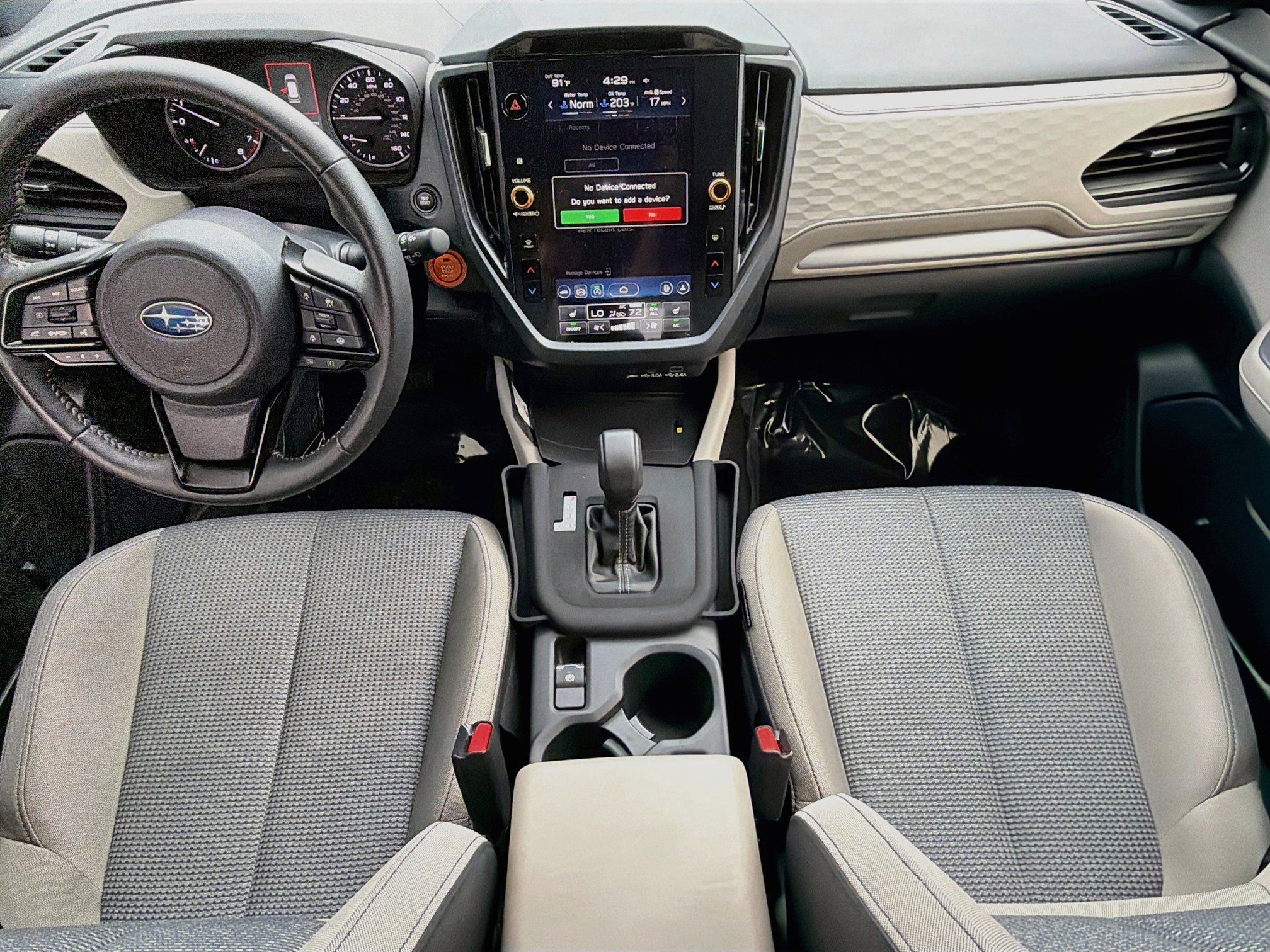 Used 2025 Crystal White Pearl Subaru Premium image 16