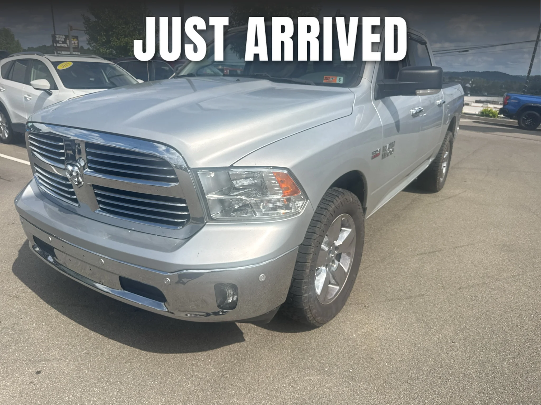 Used 2017 Bright Silver Metallic Clearcoat Ram Big Horn image 1