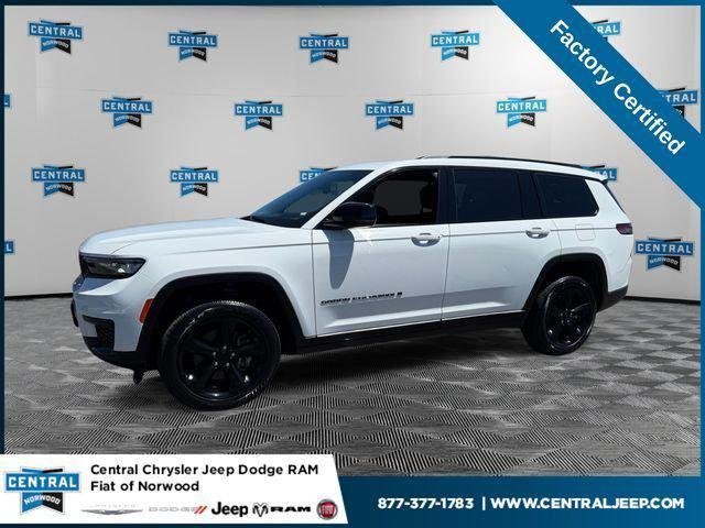 Used 2023 Bright White Clearcoat Jeep Altitude image 1