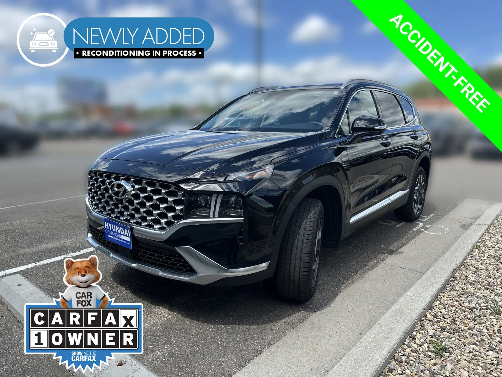 Used 2023 Black Hyundai Limited image 1