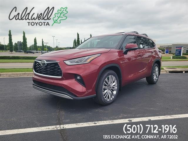 Red (Ruby Flare Pearl 1) 2026 Toyota Highlander Platinum AWD SUV / Crossover All-Wheel Drive