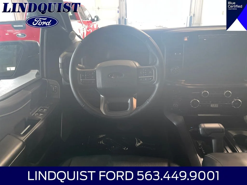 Certified Used 2024 Black Metallic Ford Lariat image 15