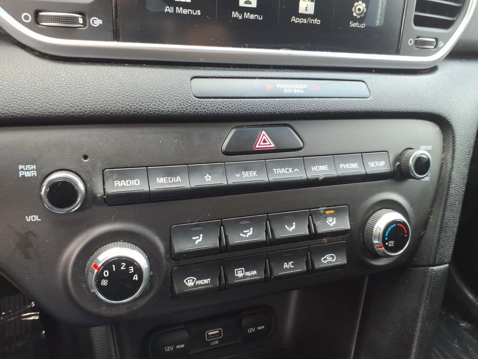 Used 2021 Pacific Blue Kia LX image 21