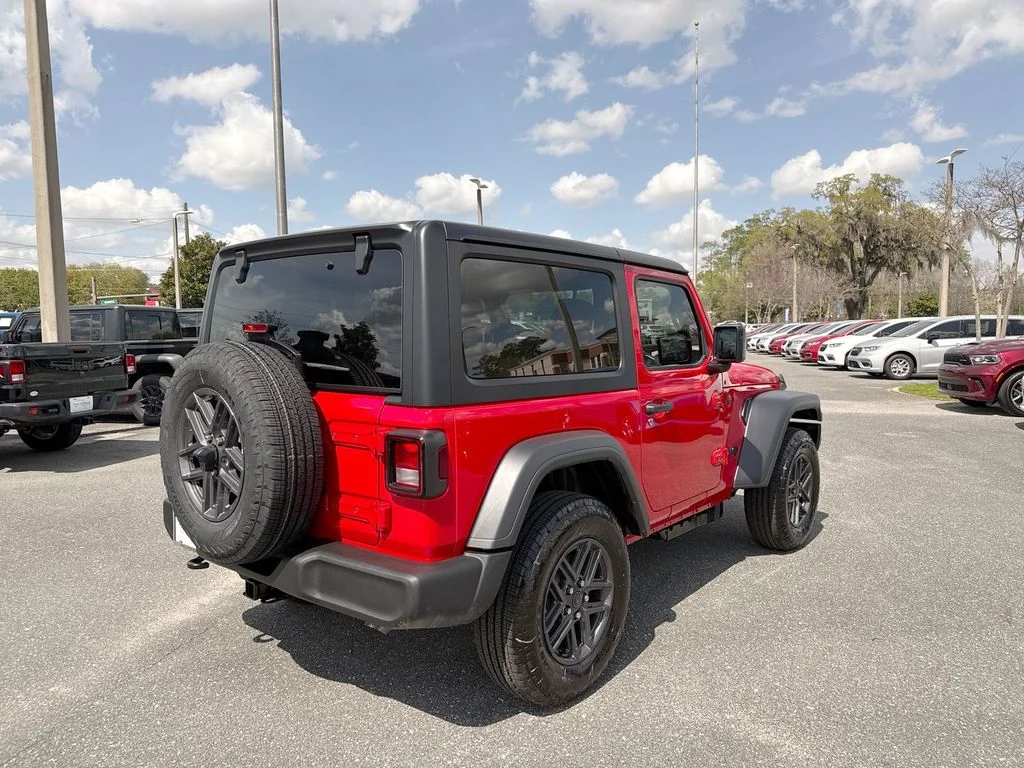 New 2026 Firecracker Red Clear-Coat Exterior Paint Jeep Sport image 3