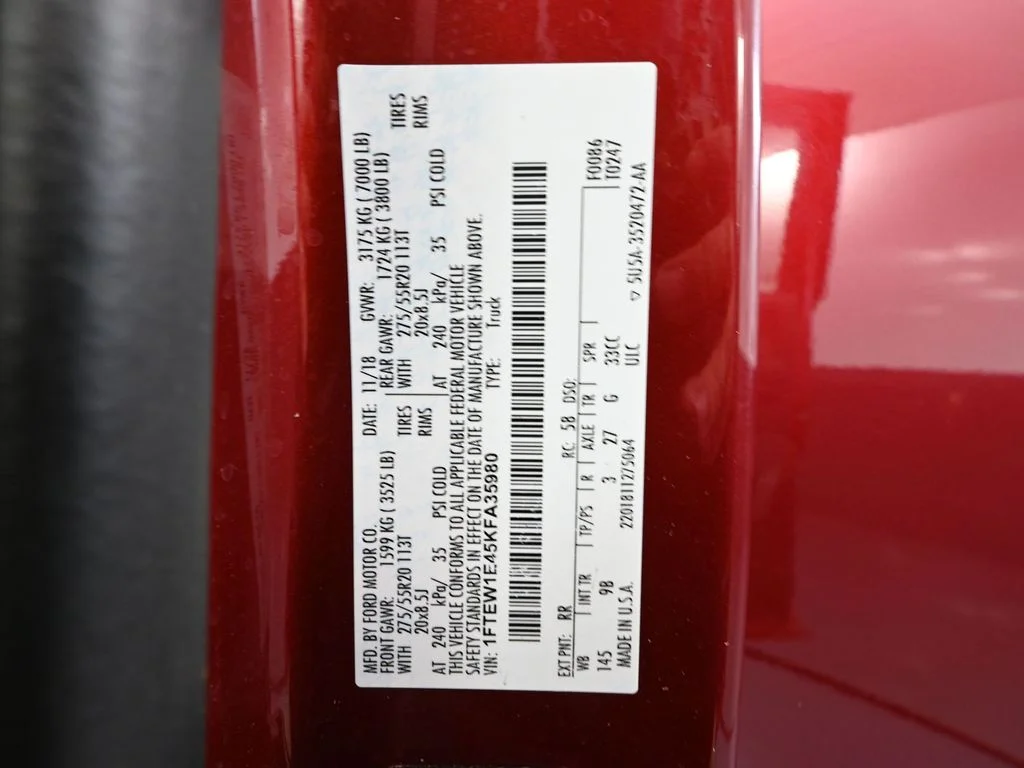 Used 2019 Red Ford Platinum image 54