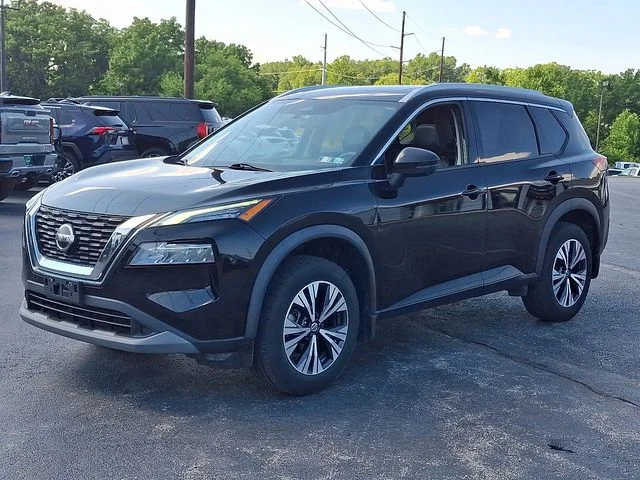 Used 2021 Black Nissan SV image 6