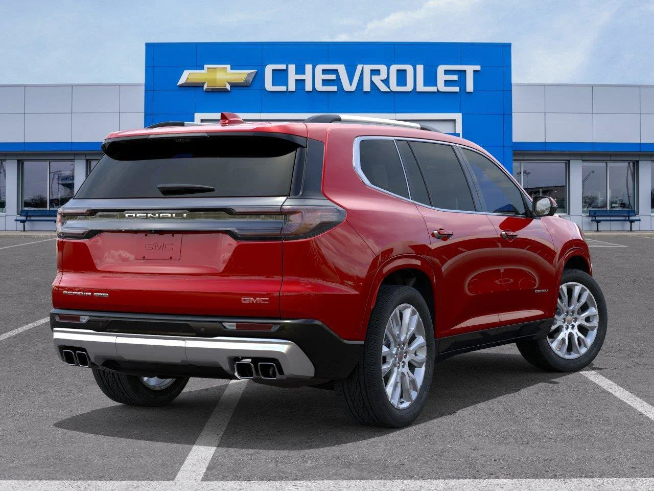 New 2027 Volcanic Red Tintcoat GMC Denali image 4