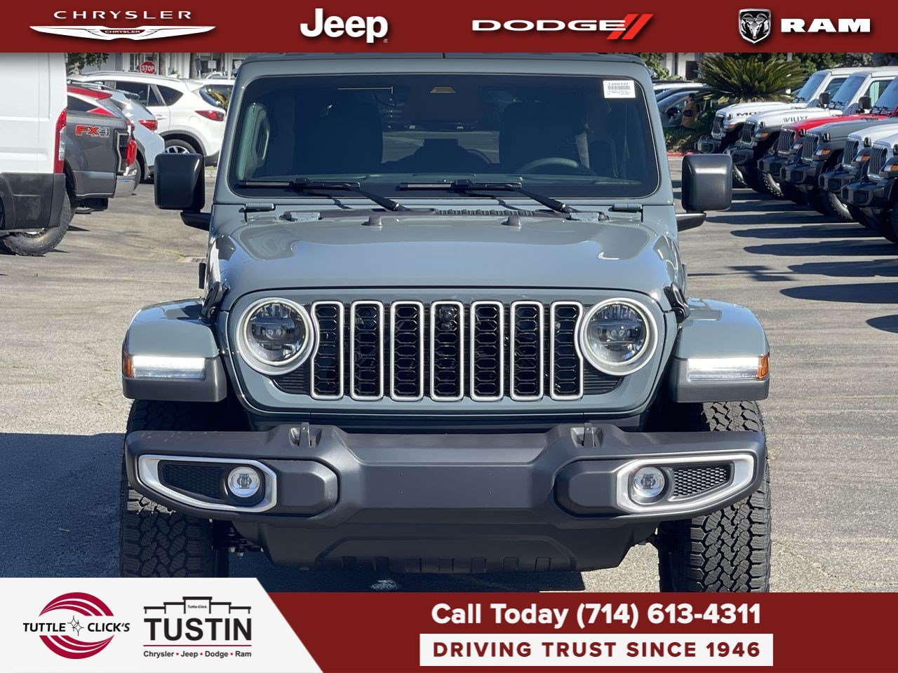 New 2026 Anvil Clear-Coat Exterior Paint Jeep Sahara image 2