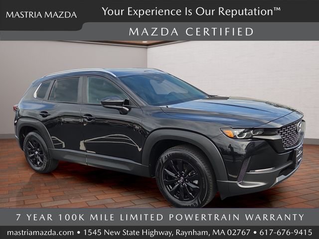Certified Used 2025 Black Mazda 2.5 S Premium Package image 1