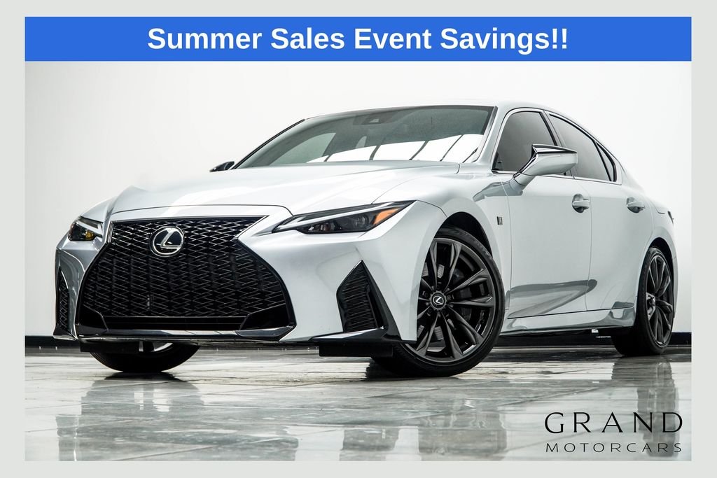 Used 2024 Silver Lexus 350 F SPORT Design image 1