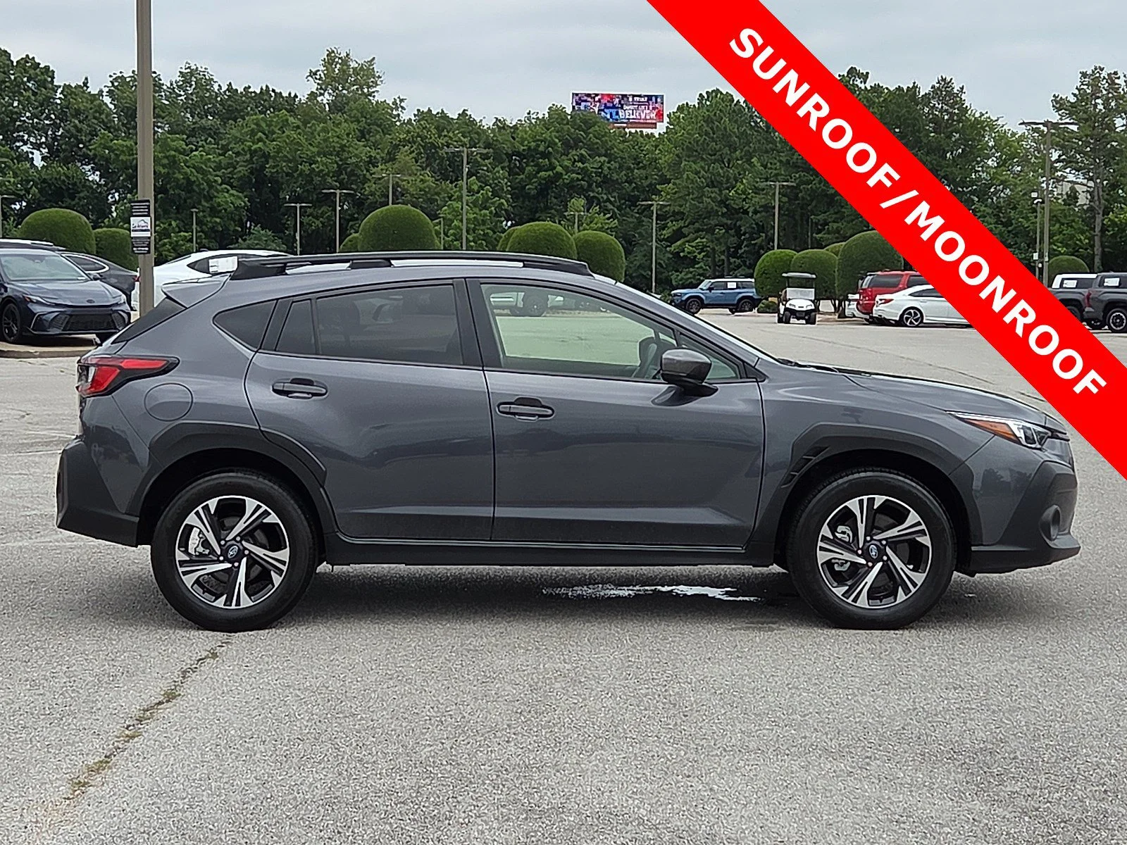 Used 2024 Magnetite Gray Metallic Subaru Premium image 6