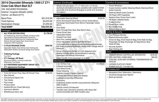 2014 Chevrolet Silverado 1500 LT