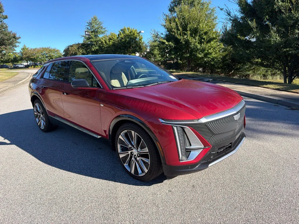 Used 2025 Radiant Red Tintcoat Cadillac Luxury 3 image 6
