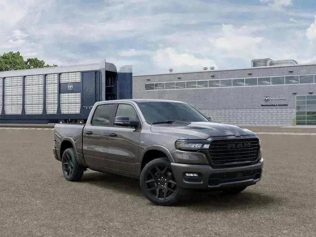 New 2026 Granite Crystal Metallic Clear-Coat Exterior Paint RAM Laramie image 56