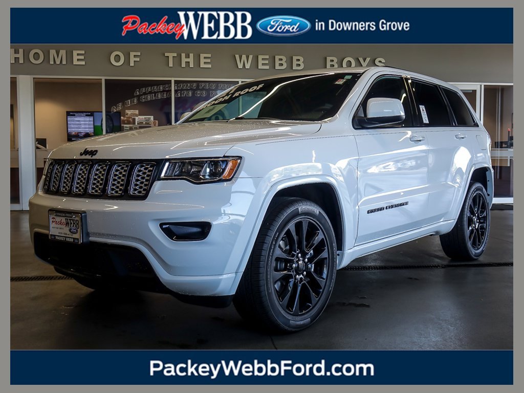 Used 2021 Bright White Clearcoat Jeep Laredo X image 1
