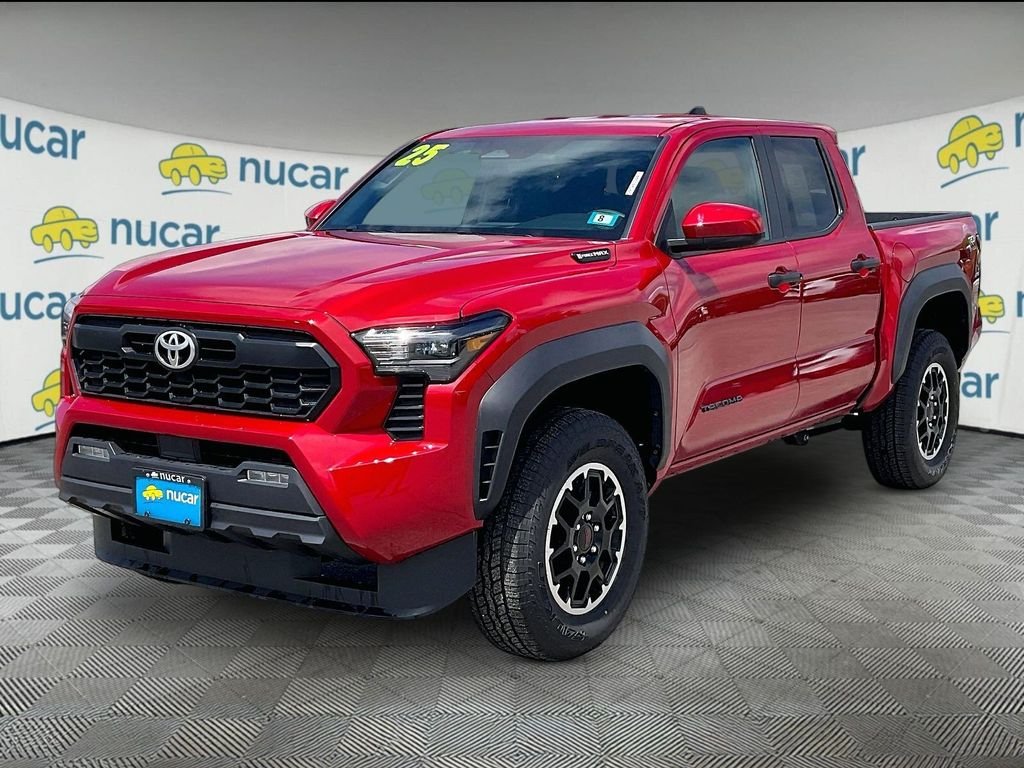 Used 2025 Supersonic Red Toyota TRD Off Road image 3
