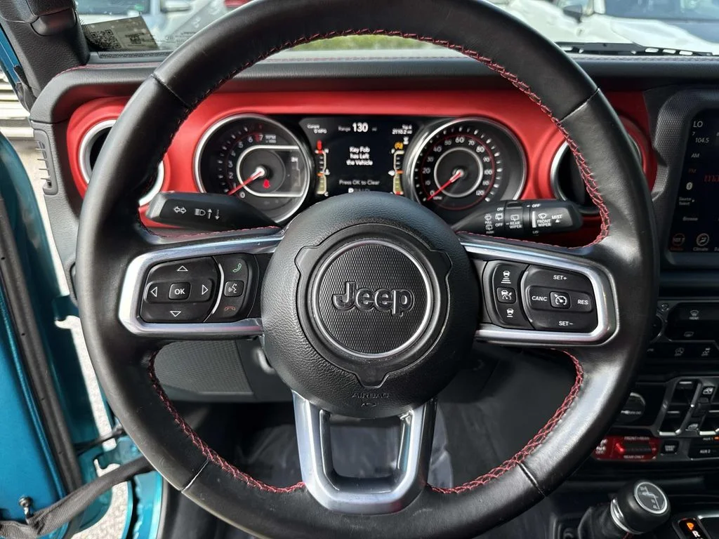 Used 2020 Teal Jeep Unlimited Rubicon image 42